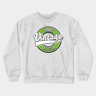 Tennis all star logo. Crewneck Sweatshirt